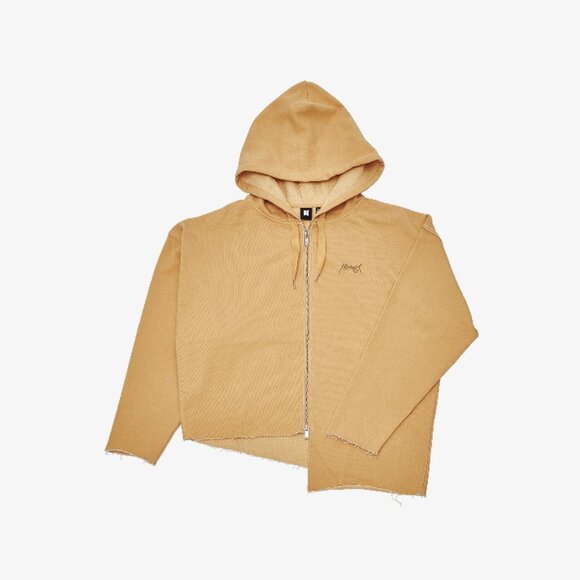 [JUNG KOOK] ARMYST ZIP-UP HOODY (MUSTARD) - Picture 1 of 13